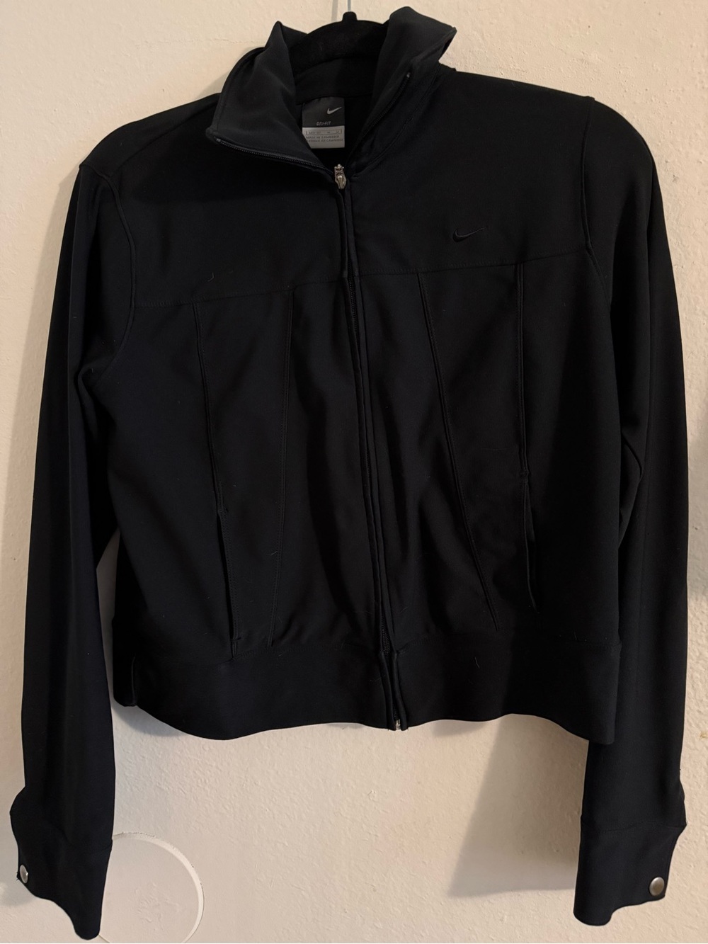 Nike Black Women's Bomber Zip Jacket